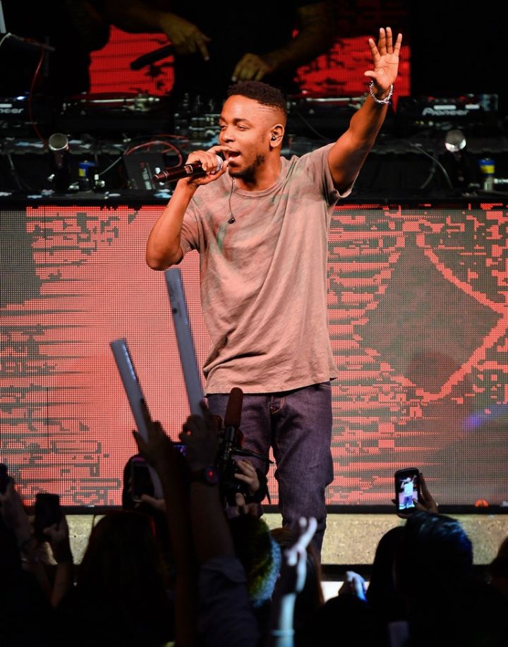 Kendrick Lamar Performing