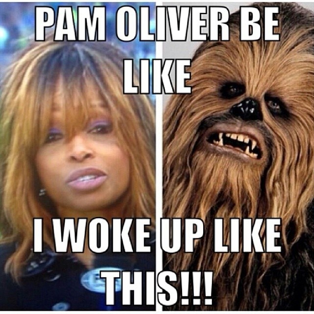 Pam Oliver Meme