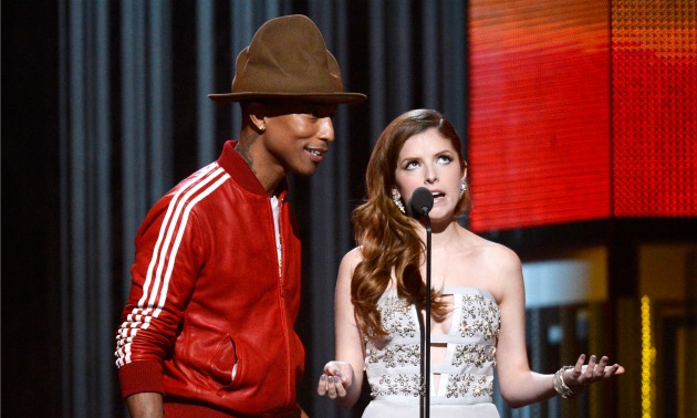 Pharrell Grammys hat
