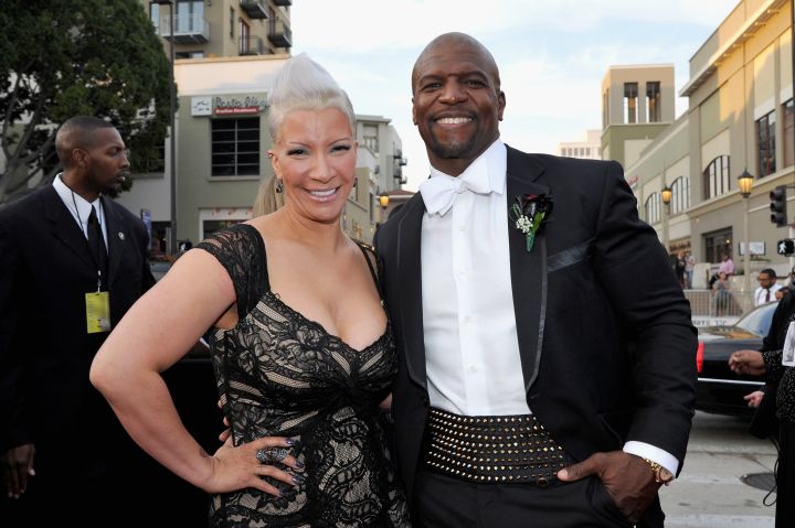 Terry Crews and his wife Rebecca King Crews