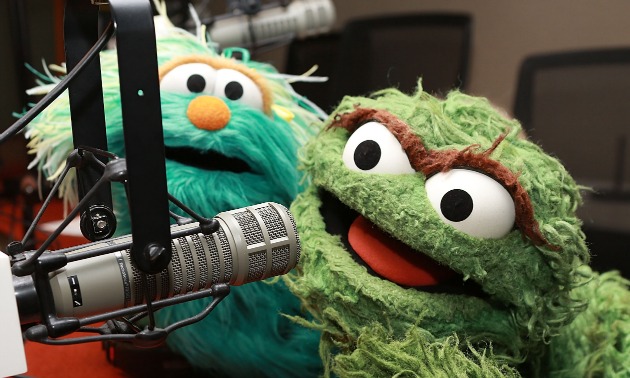 Sesame Street on the air