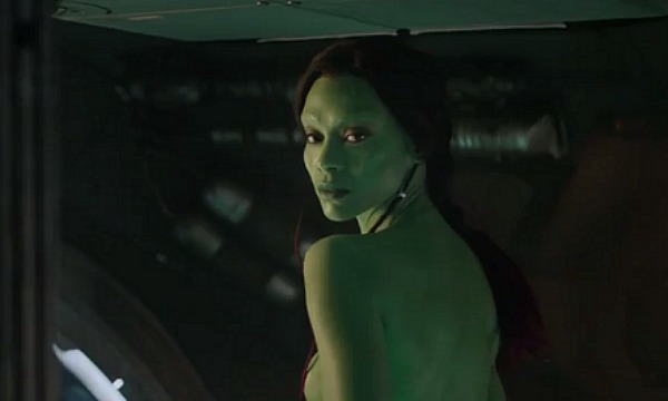 Zoe Saldana Gaurdians of The Galaxy