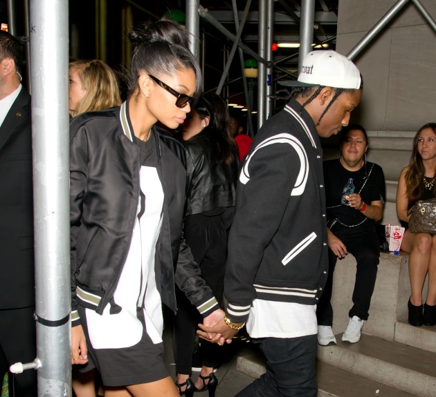 A$AP Rocky And Chanel Iman