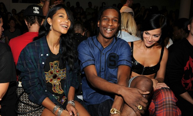 A$AP Rocky And Chanel Iman