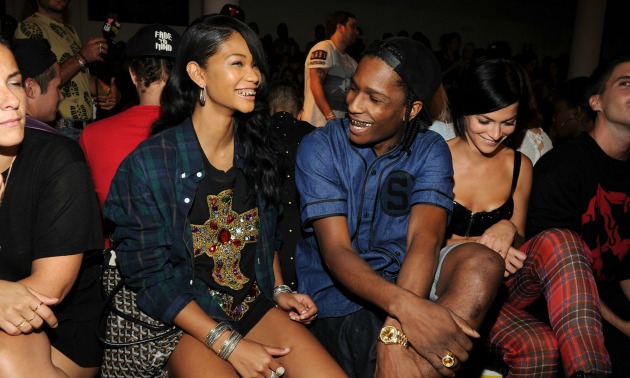 A$AP Rocky And Chanel Iman