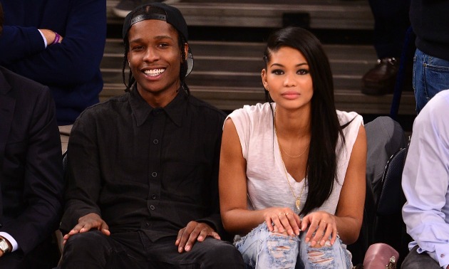 A$AP Rocky And Chanel Iman