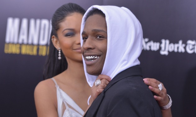 A$AP Rocky And Chanel Iman