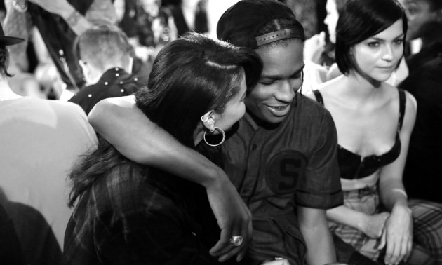 A$AP Rocky And Chanel Iman