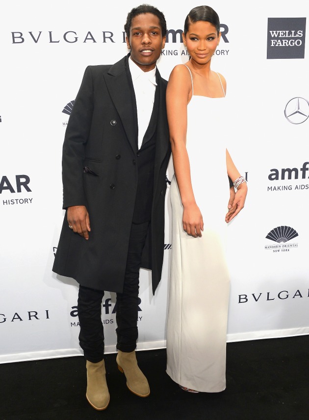 A$AP Rocky And Chanel Iman