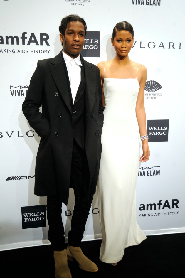 A$AP Rocky And Chanel Iman