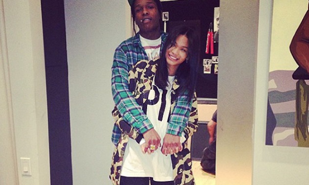 A$AP Rocky And Chanel Iman