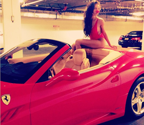 v-stiviano-instagram-ferrari