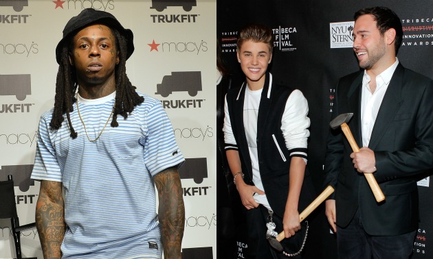 lil-wayne-scooter-braun-getty
