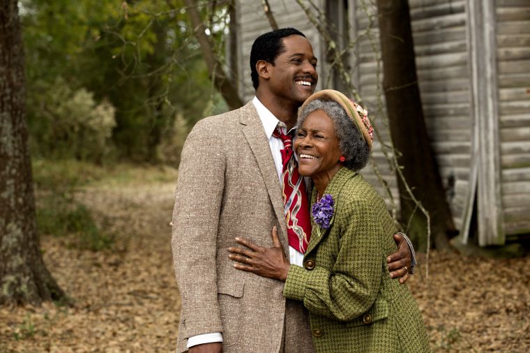 Blair Underwood and Cicely Tyson