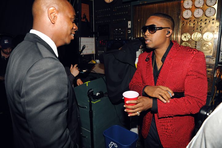 Dave Chappelle and Nas
