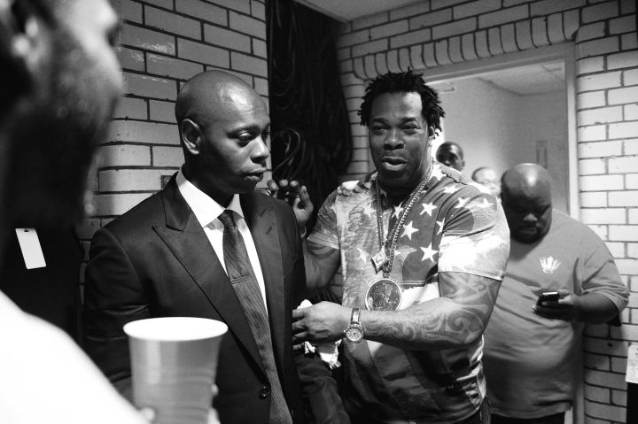 Dave Chappelle and Busta Rhymes