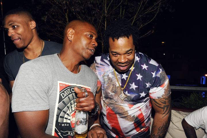 Dave Chappelle and Busta Rhymes