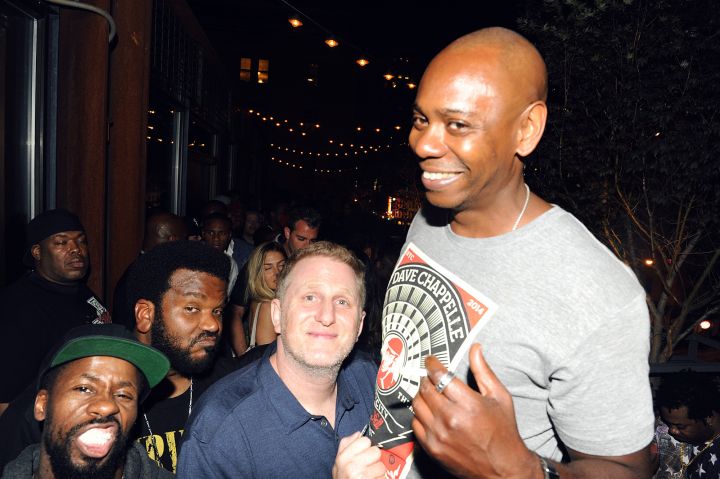 Michael Rapaport and Dave Chappelle