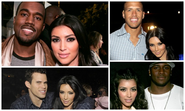 Kim Kardashian's Black Boyfriends