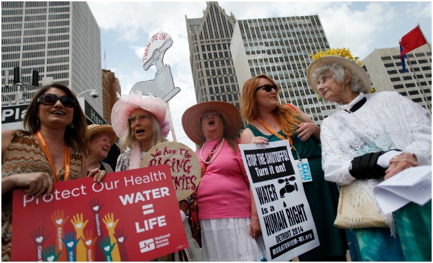 Detroit Water Protests