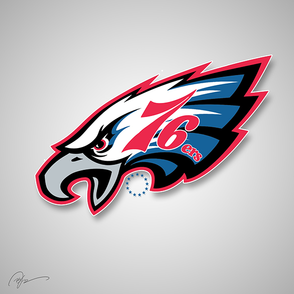 Philadelphia Eagles X Philadelphia 76ers