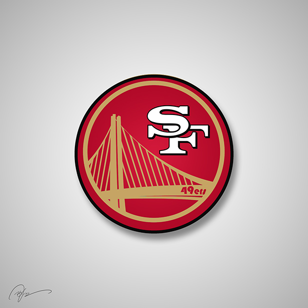 San Fancisco 49ers X Golden State Warriors