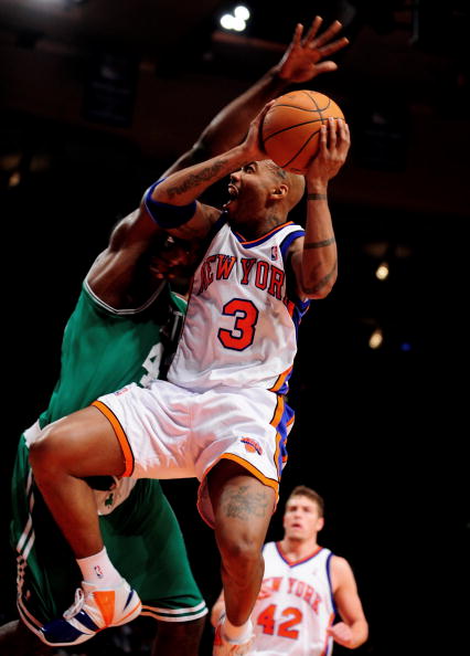 New York Knicks vs. Boston Celtics at Madison Square Garden.