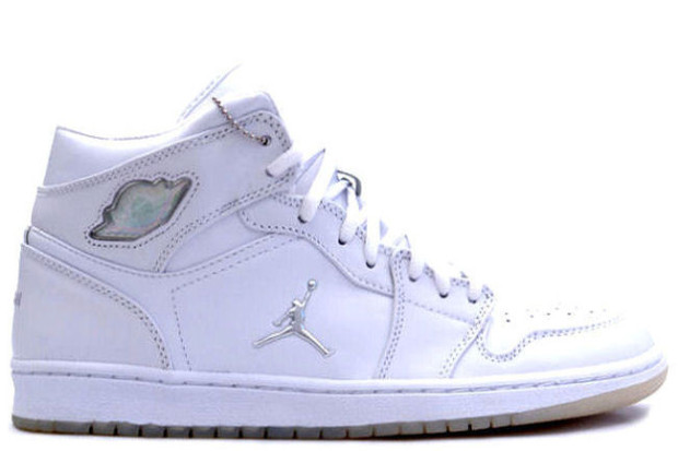 Air Jordan 1 white/silver