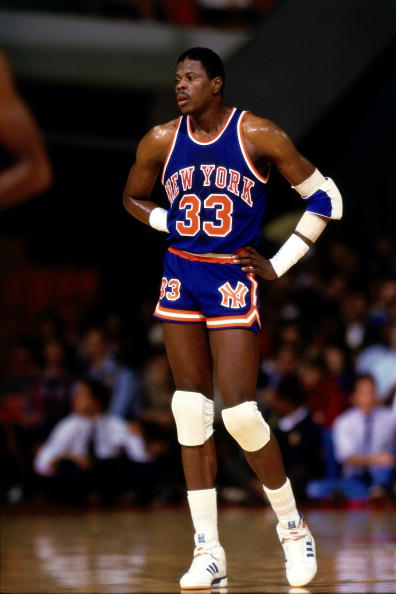 Patrick Ewing takes break v Hawks