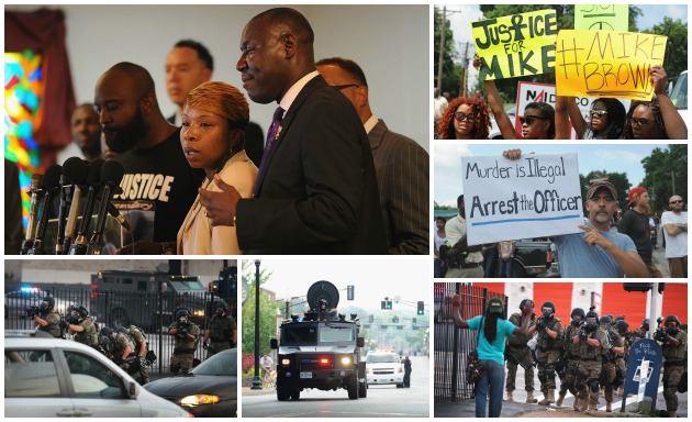 Justice For Mike Brown Outrage Ferguson MO Getty
