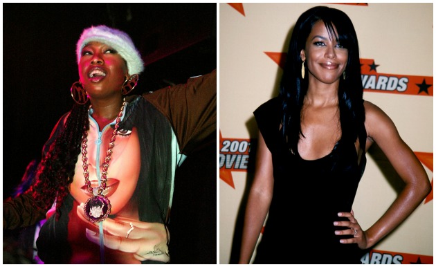Missy Elliott Aaliyah Getty
