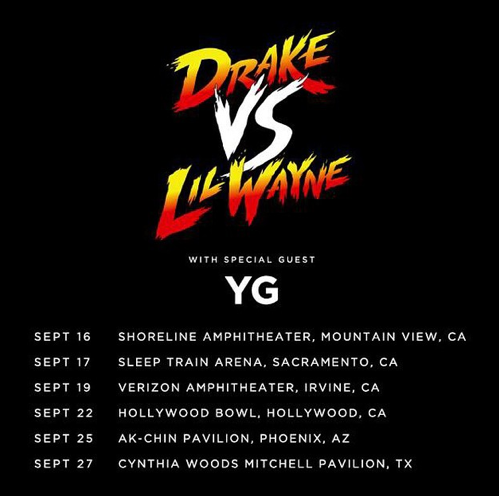 Drake vs Lil Wayne Tour