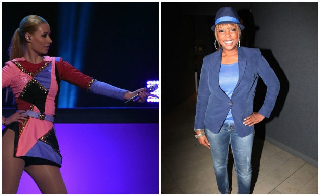 Iggy Azalea and Rah Digga Getty