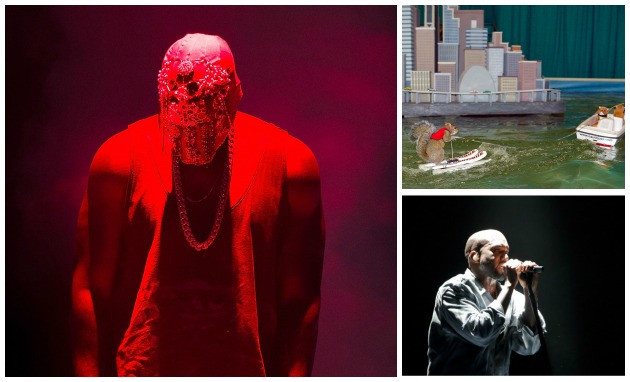 Kanye Yeezus Water Ski Squirrell Getty