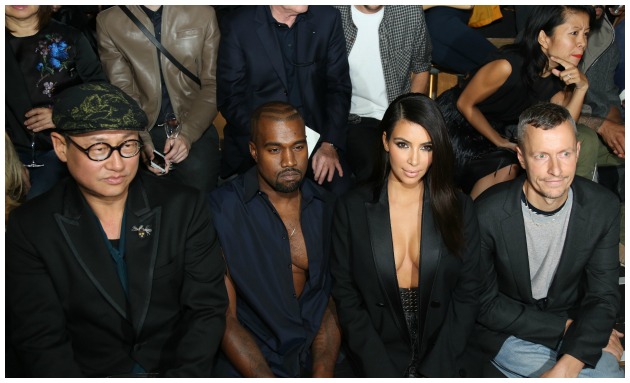 Kim Kardashian And Kanye West Getty