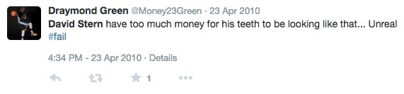 Draymond Green Tweet