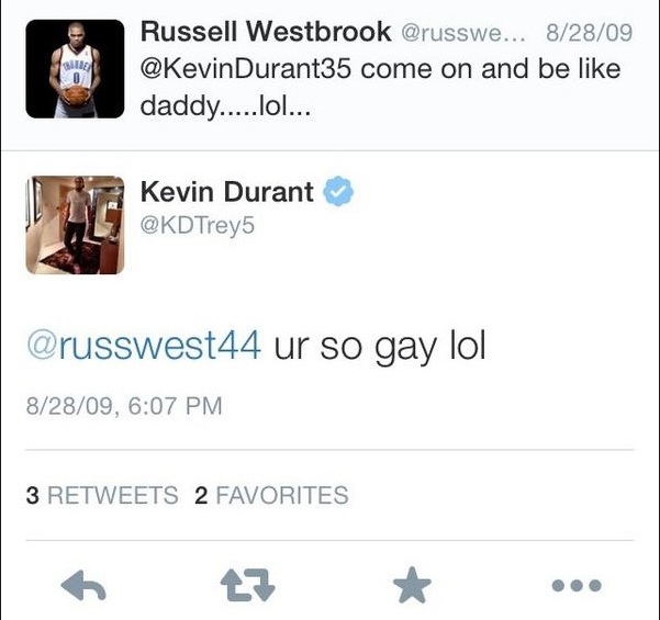 Russ & KD Tweet