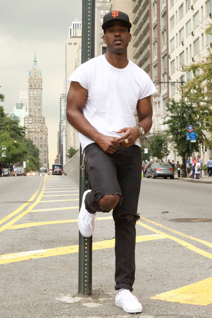 Ripped Burberry Jeans