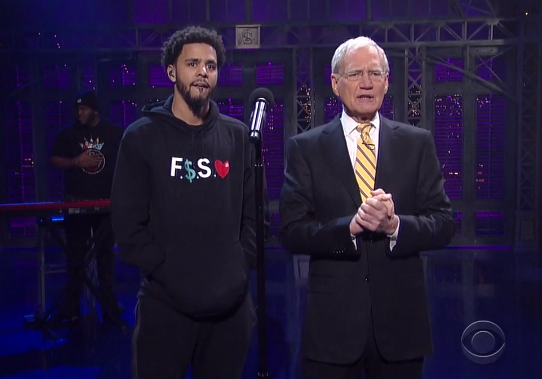 J.Cole On Letterman