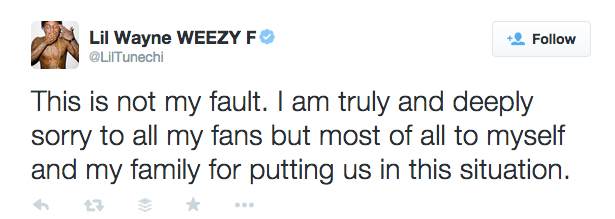 lil wayne cash money tweet