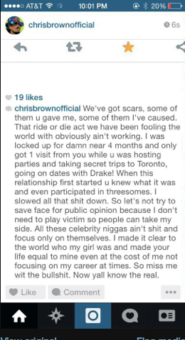Instagram Chris Brown