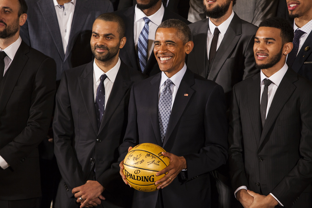 San Antonio Spurs Honored at White House