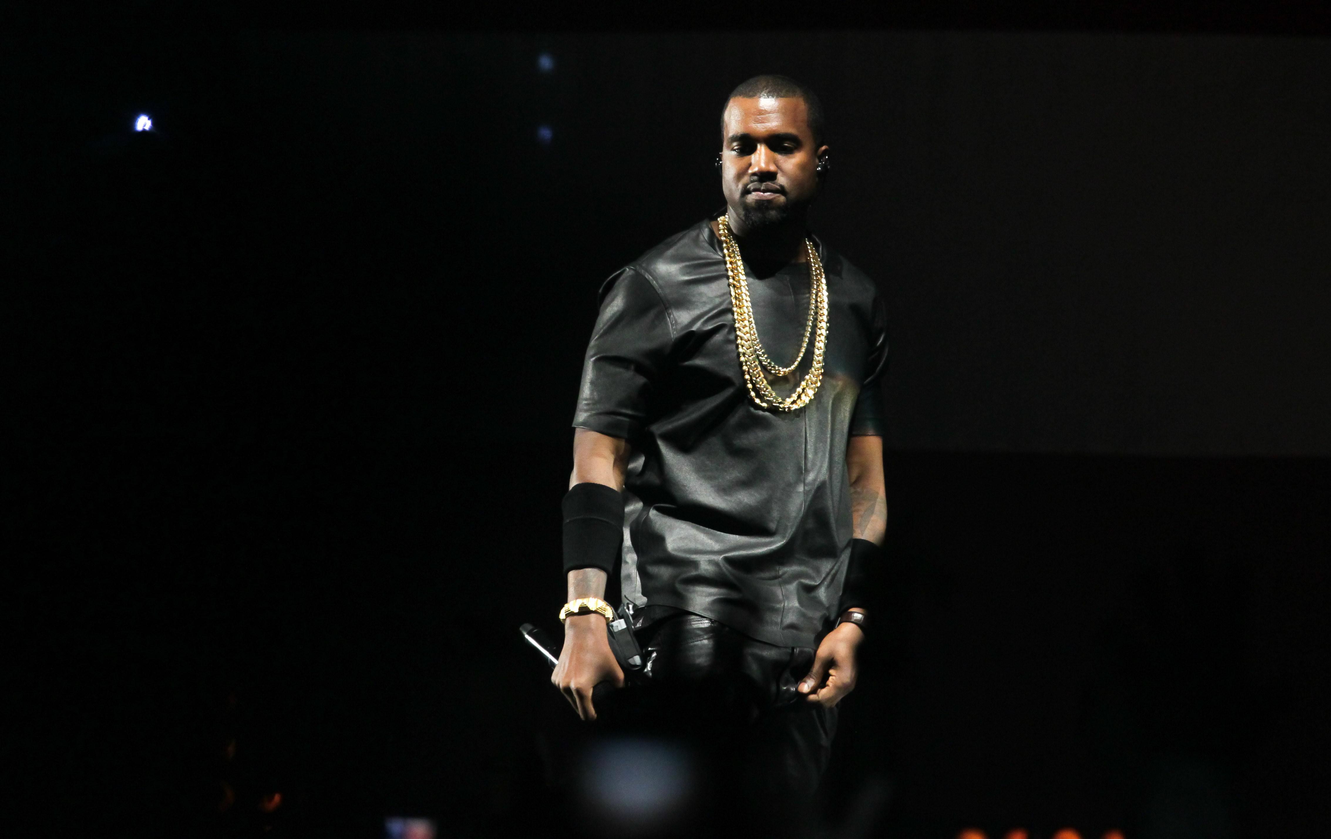 Kanye West Debuts New Song 'All Day' At BRIT Awards