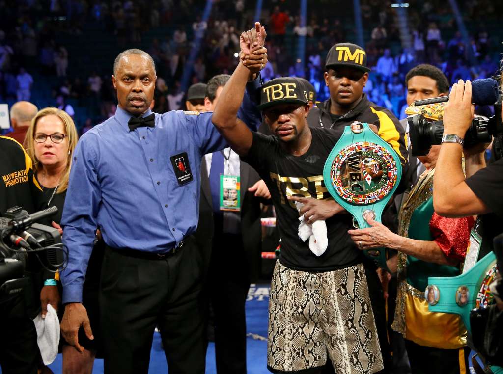 Floyd Mayweather Jr has a real fight on his hands against Manny Pacquiao.