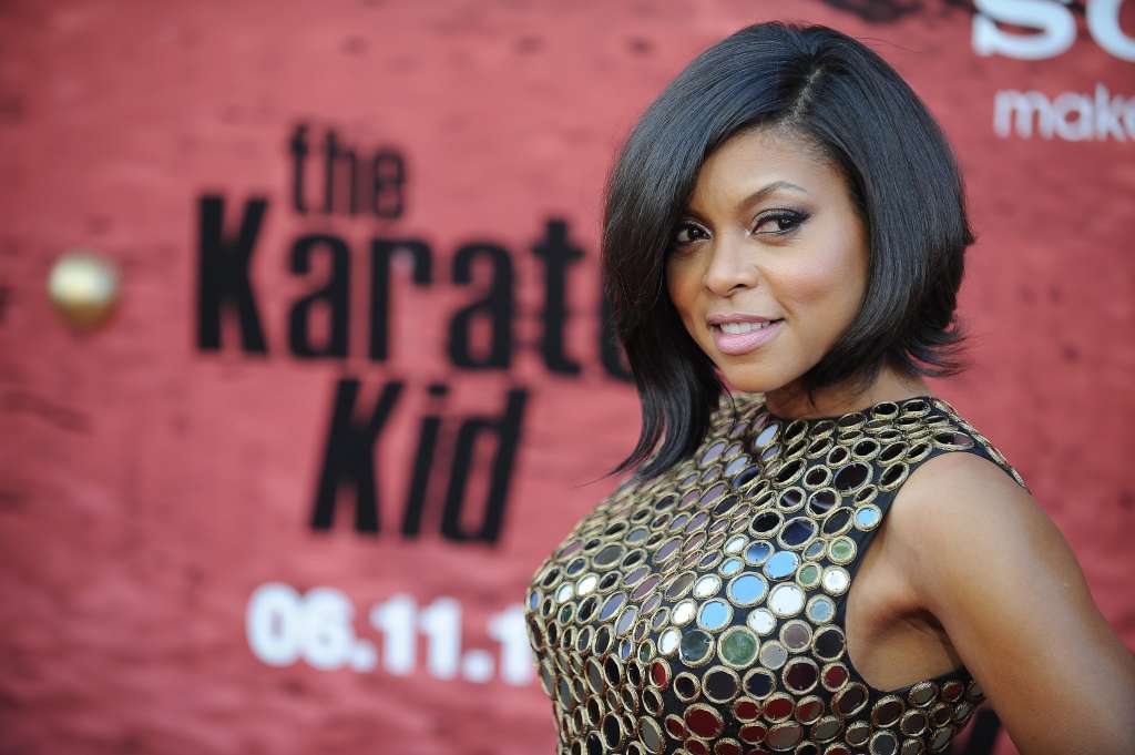 Cast member Taraji P. Henson arrives fo