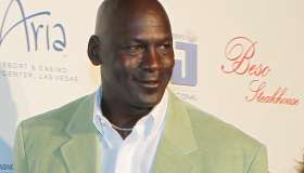 10th Annual Michael Jordan Celebrity Invitational Celebrity Dinner In BESO At Crystals At CityCenter In Las Vegas