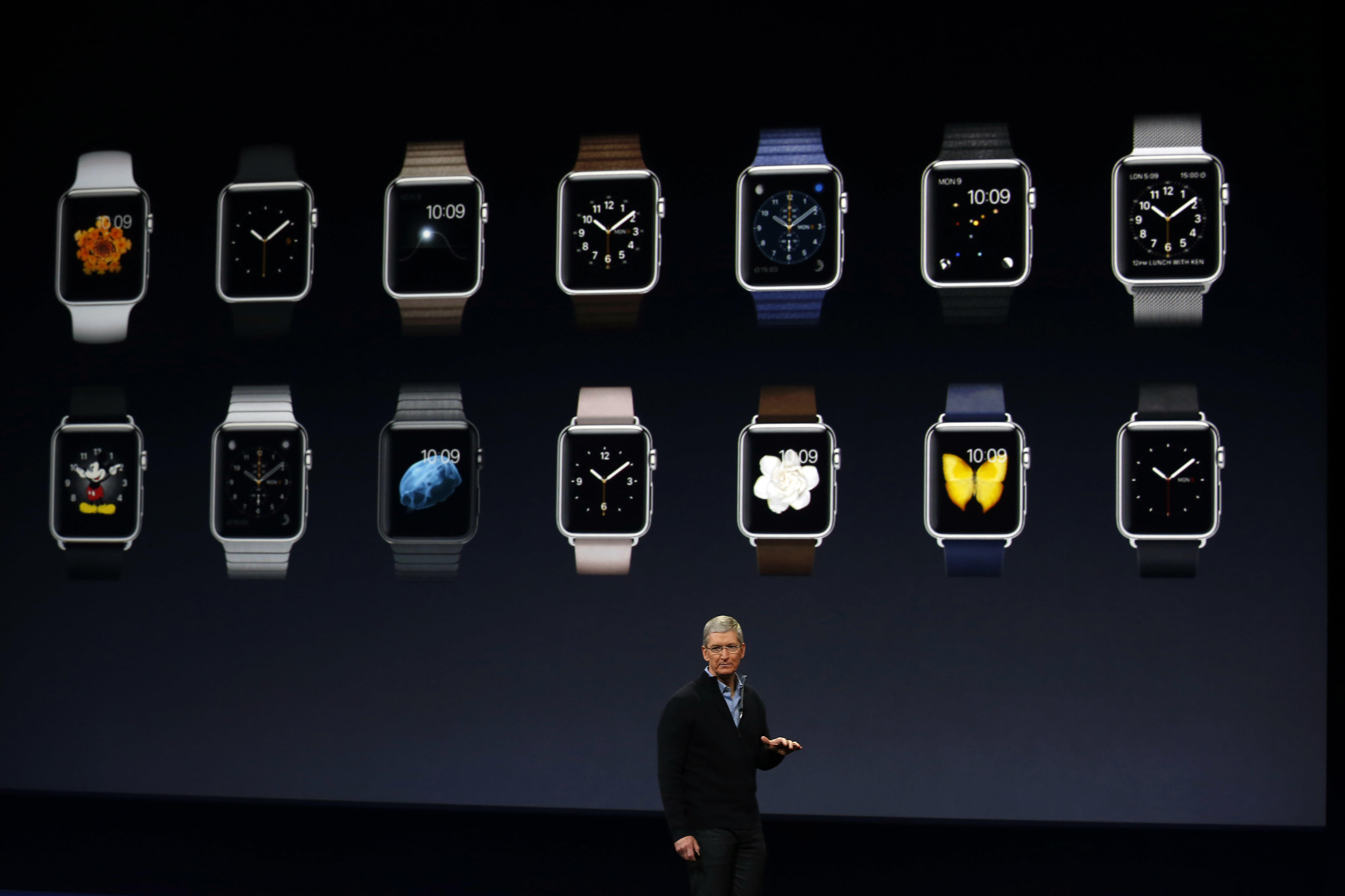 Apple Debuts Apple Watch At Event