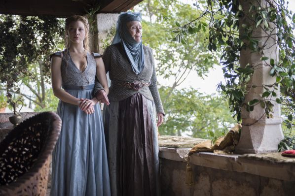 Natalie Dormer Diana Rigg - Margaery Tyrell and Olenna Tyrell