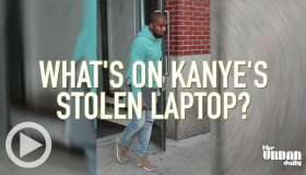 Kanye West laptop