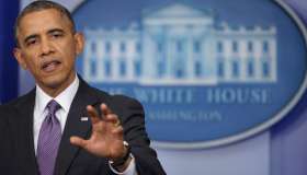 President Obama Makes Statement On Tensions In Ukraine